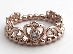 Authentischer PANDORA Rose Collection My Princess Diadem Ring, 180880CZ-58 Größe 8,5 neu - Bild 1 von 2