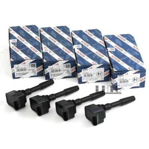 Bosch 4pcsIgnition Coils for VW Golf Jetta AUDI A3 A4 B8 Q3 Q5 Gen3 1.8 2.0 TFSI - Picture 1 of 5