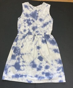 Abito bambina Gap blu in maglia tinta unita taglia 8 usato in ottime condizioni - Foto 1 di 3