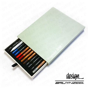 Bruynzeel Design - "Specialties" Drawing Pencils and Blurrer - Artist Box of 12 - Picture 1 of 2