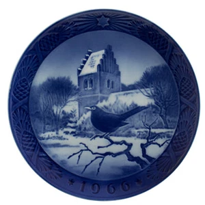 ROYAL COPENHAGEN PIATTO DI NATALE 1966 ORIGINALE PORCELLANA PRIMA SCELTA - Imagen 1 de 4