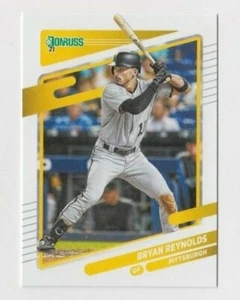(11) Bryan Reynolds 2021 DONRUSS BASE CARD LOT #75 PITTSBURGH PIRATES - Picture 1 of 1