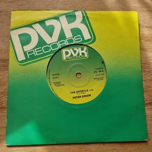 PETER GREEN - THE APOSTLE - PVK Records - 1978 UK PRESSING 7" 45 - Picture 1 of 4
