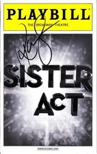 RAVEN SYMONE SIGNED PLAYBILL SISTER ACT THE COSBY SHOW HANGIN WITH MR COOPER