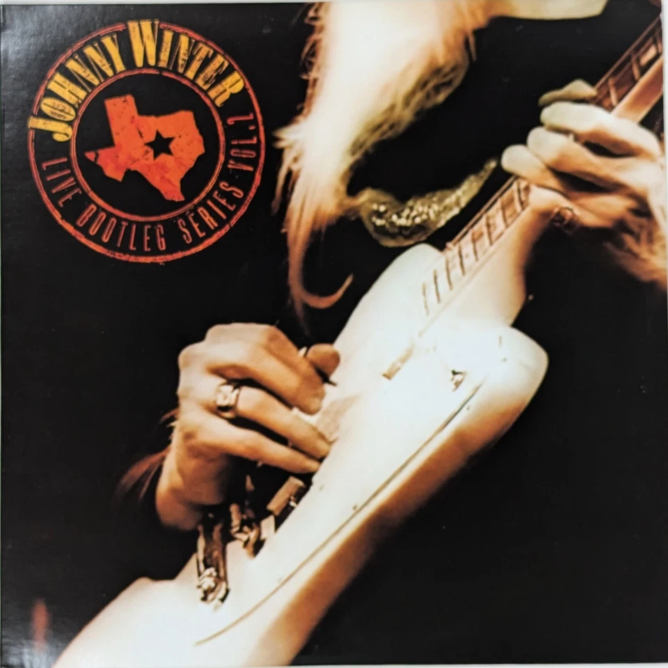 JOHNNY WINTER Live Bootleg Series Vol. 2  limited 180 Gram LP Translucent White - Image 1 of 1