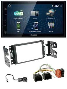 Kenwood 2DIN Bluetooth MP3 USB DAB Autoradio für Chevrolet Corvette Uplander 05- - Bild 1 von 8
