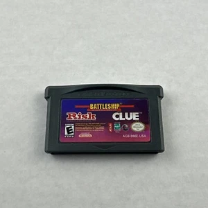 Risk Battleship Clue (Game Boy Advance, 2005) Cartridge - Tested and Working - Picture 1 of 2