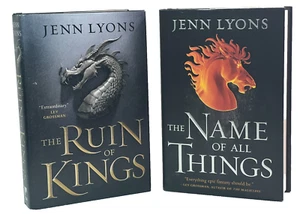 Ruin of Kings + Name of All Things HC 1st Ed Lot - Jenn Lyons Fantasy VG - Foto 1 di 24