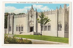 Walker Art Gallery Minnesota Minn MN Postcard - Imagen 1 de 1
