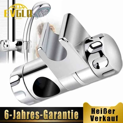 Duschkopf Handbrause Gleiter Halterung Bad Verstellbar Dusche Halter 25mm Chrome - Bild 1 von 4