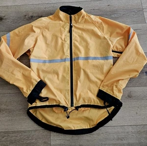 EUC Ladies Mountain Equipment MEC Yellow Running Jacket Small Lightweight Canada - Picture 1 of 11