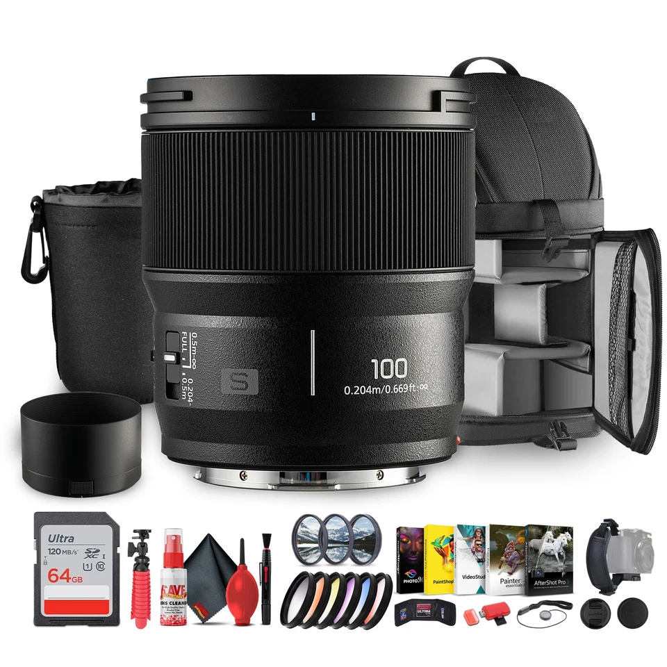 Panasonic Lumix S 100mm f/2.8 Macro Lens (Leica L) - S-E100