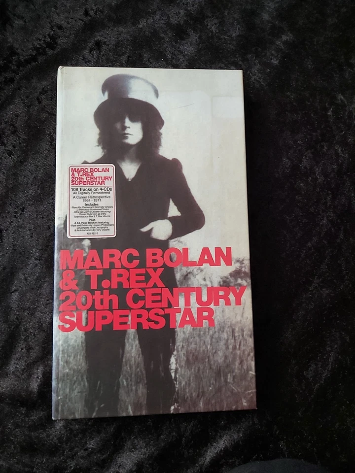 Marc Bolan & T. Rex 20th Century Superstar LONGBOOK  ( 4 CD  +  Booklet) - Bild 1 von 3