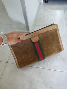 Borsa Gucci Parfumes Handbag Pochette Vintage - Imagen 1 de 14