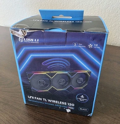 Lian Li UNI Fan TL 120 Wireless - Triple Pack - 2.4 GHz Wireless Controller Incl - Image 1 of 2