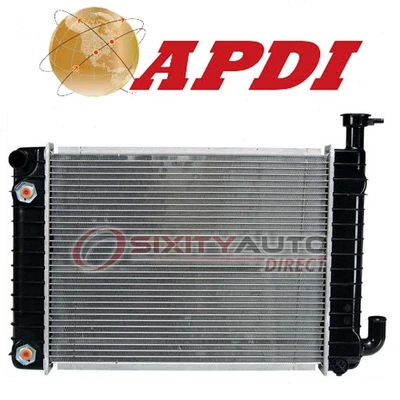 APDI Radiator for 1982-1986 Cadillac Cimarron - Cooler Cooling Antifreeze rs Foto 1 de 4