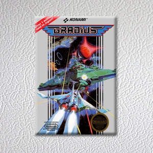 NES - Gradius (NUEVO IMÁN NEVERA ARTE CAJA ALTA CALIDAD) - Imagen 1 de 2