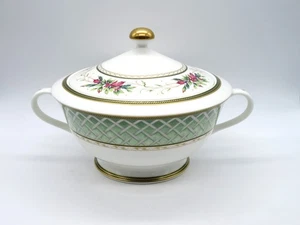 Runde bedeckt Gemüse Winter Urlaub von Fitz & Floyd klassische Auswahl Terrine - Bild 1 von 16