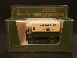 1984 Matchbox 1:40 Scale Harrods Y29 Walker Electric Van - Models of Yesteryear - Picture 1 of 10