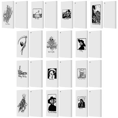 OFFICIAL MATT BAILEY ART LEATHER BOOK WALLET CASE COVER FOR AMAZON FIRE - Image 1 of 4