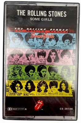 The Rolling Stones Some Girls Music Cassette Tape CS 39108 RS Records 1978 - Image 1 of 4