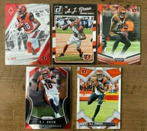 A.J. GREEN Lot of 5 - 2019 Donruss Panini Day Phoenix Playbook Prizm BENGALS - Picture 1 of 1