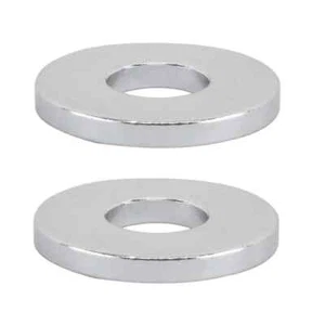 SE Racing BMX Hub Washers,OLDSCHOOL BMX GT Alloy 3/8 Pair SILVER NEW - Picture 1 of 1