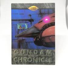 85of99 Resurrection of Shah MOBILE SUIT GUNDAM F91 Chronicle Card DASS MASTERS