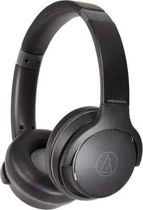 Audio Technica ATH-S220BT kabellose Kopfhörer, bis zu 60 Stunden Wiedergabe - SCHWARZ - Bild 1 von 9