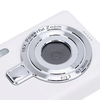 Digital Camera 50MP 4K High Definition 16X Digital Zoom 2.4 Inch IPS Screen - Image 1 of 4