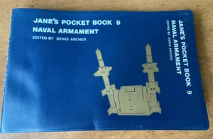 JANE'S POCKET BOOK #9: NAVAL ARMAMENT Rare PVC Version 1976 by Denis Archer - Picture 1 of 10