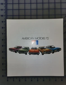 AMC American Motors 1972 línea completa folleto original - Imagen 1 de 1