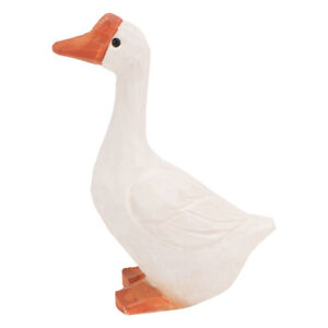  Duck Figures Educational Toys for Kids Animal Carving Ornaments Decor Desktop