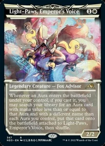MTG LIGHT-PAWS, EMPEROR's VOICE 367 FOIL EXC PASSO FELPATO - NEO X EN - Picture 1 of 1
