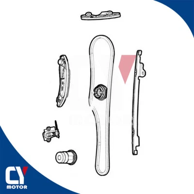 Kit De Cadena De Distribución Fit Fiat Jeep Renegade Compass 500X Tipo 1.0L 1.3L - Image 1 of 4