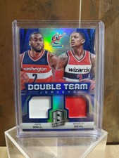 2014-15 Panini Spectra Double Team Jerseys John Wall Bradley Beal 💥 27/49 💥