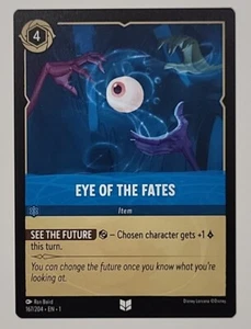 DISNEY LORCANA FIRST CHAPTER #167/204 EYE OF THE FATES UNCOMMON SAPPHIRE ITEM - Picture 1 of 2