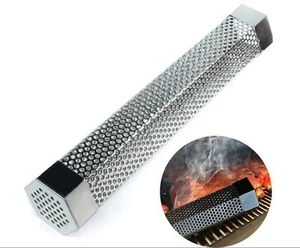 Nuevo Tubo de acero inoxidable para fumar en frío o caliente para fumar en 12" - Imagen 1 de 7