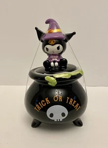 Blue Sky Clayworks Kuromi Hello Kitty Halloween Bonbonglas Keramikkessel - Bild 1 von 7