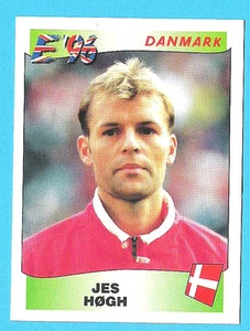 Pegatina de fútbol Panini Europa 96 1996 #279 Jes Hogh Dinamarca Ex. Estado. - Imagen 1 de 1