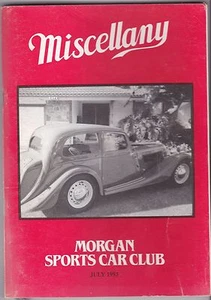 MORGAN SPORTWAGEN CLUB MAGAZIN JULI 1993 POSTFREI - Bild 1 von 1
