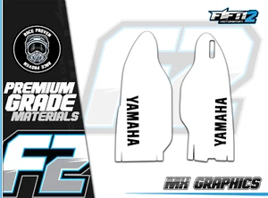 Yamaha YZ 125 250 2002 to 2014 Fork DECALS MOTOCROSS GRAPHICS MX DECALS - Imagen 1 de 1