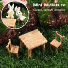 Decor Garden Furniture Ornament Micro Landscape Mini Miniature Table and Chairs