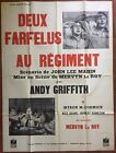 Affiche Two Farfelus Au Regiment Pas de temps pour les sergents Andy Griffith 120x160cm