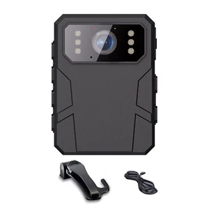 4K HD Audio Police Law Enforcement Body Camera Recorder IR Night Camcorder - Picture 1 of 24