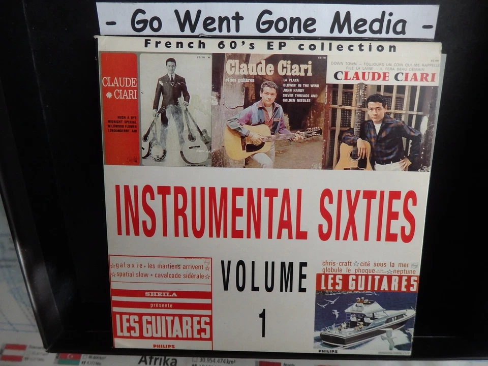 CLAUDE CIARI/LES GUITARES - Instrumental 60's Vol. 1 - CD-Softpak Magic 1995 - Bild 1 von 1