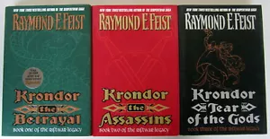 The Riftwar Legacy Series #1-3 Raymond E Feist HC LOT First Edition w/ CD Rom - Imagen 1 de 1