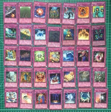 Yugioh Various Trap Cards Magical Hats Defensive Tactics Statue of the Wicked