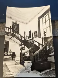 RPPC Norfolk England Postkarte Mitte 1900 selten Blickling Hall The Staircase  - Bild 1 von 2