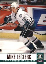 2003-04 Pacific Hockey Red #6 Mike Leclerc